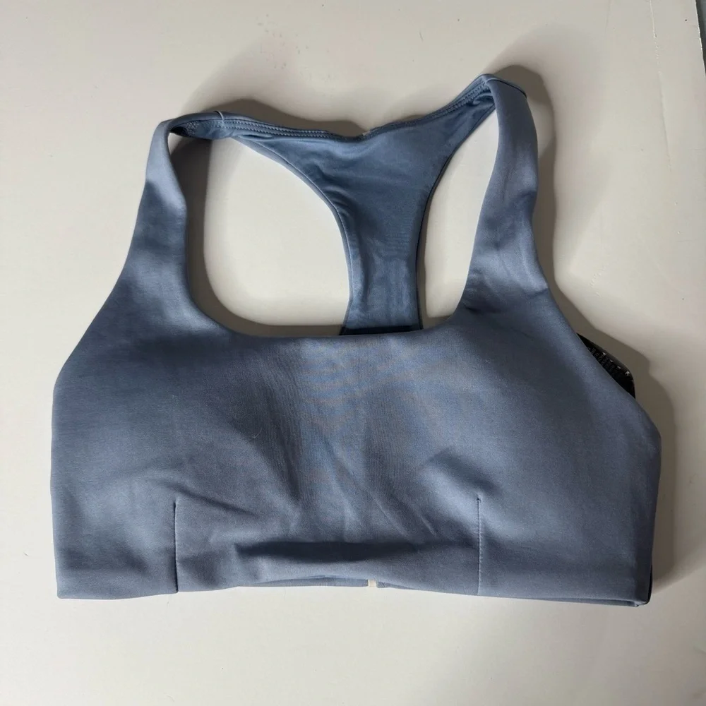 Vuori Slate Blue Sports Bra